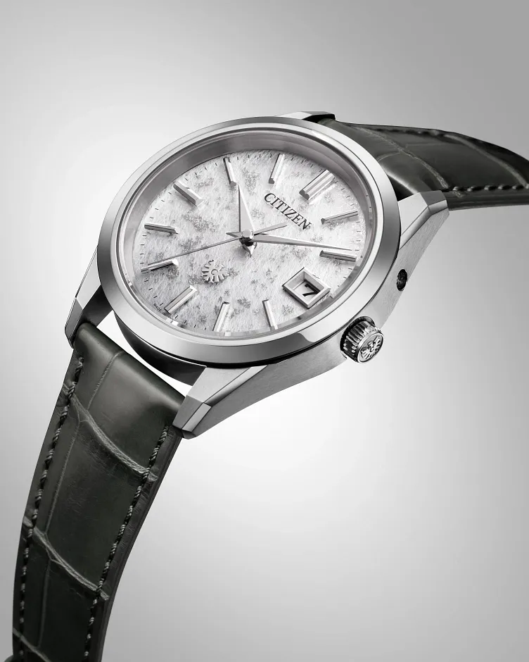 The CITIZEN White Dial Crocodile Strap AQ4100-22A | CITIZEN The CITIZEN White Dial Crocodile Strap AQ4100-22A | CITIZEN